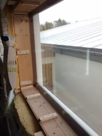 wood spacers for insulation