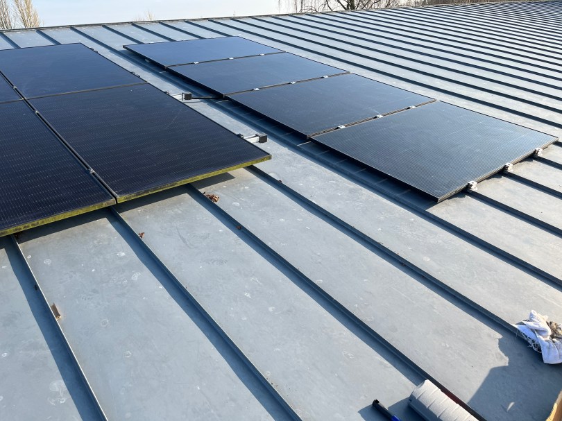 Solar PV Zinc Roof